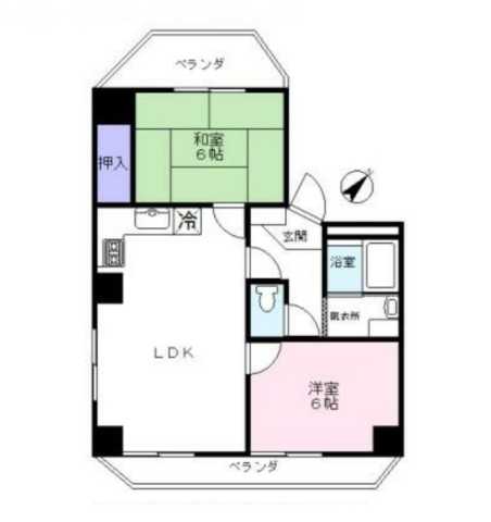 墨田区押上のマンションの間取り