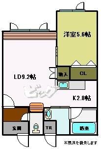 コムフォートIIの間取り