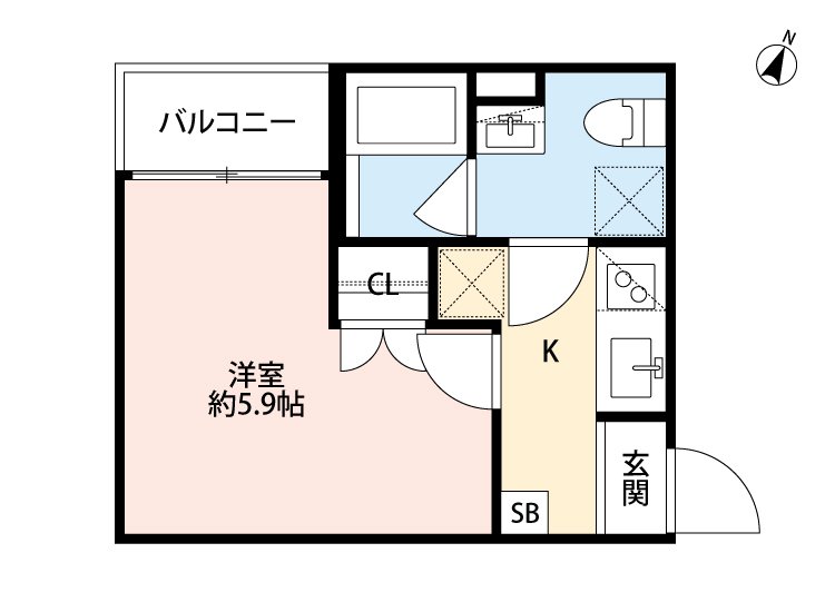 アコノーツIIの間取り