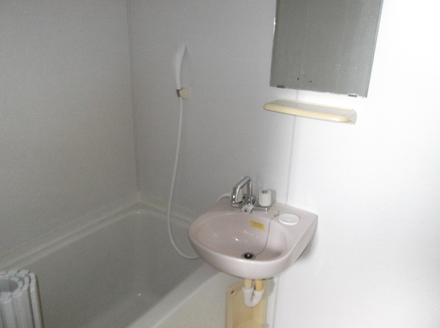 バス・シャワールーム　浴室には洗面ボウルがあります