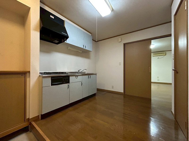 キッチン　2口ガスコンロシステムキッチン！