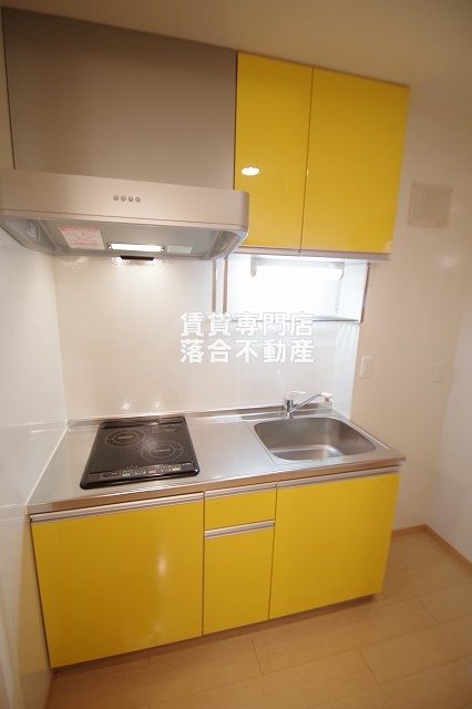 キッチン　2口IH付き