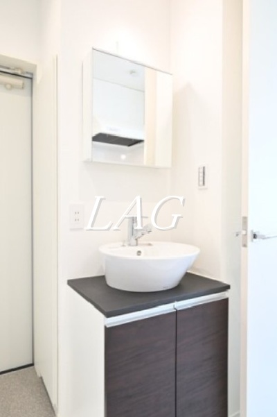 洗面設備　洗面台です。