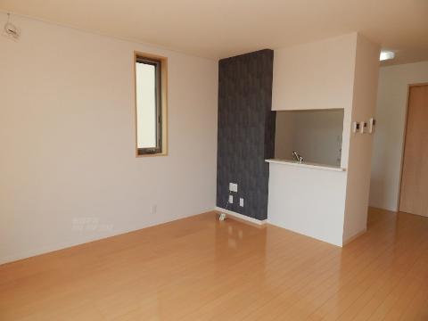 居室・リビング　対面キッチン仕様のLDK