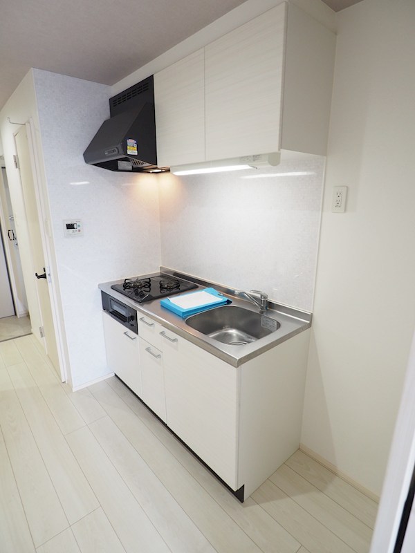 キッチン　キッチン。調理スペース広々。