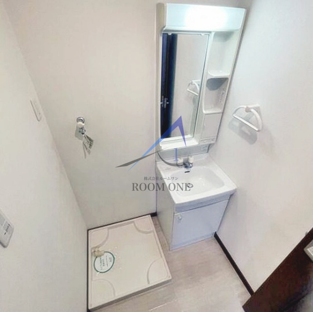 洗面設備　洗面台です。