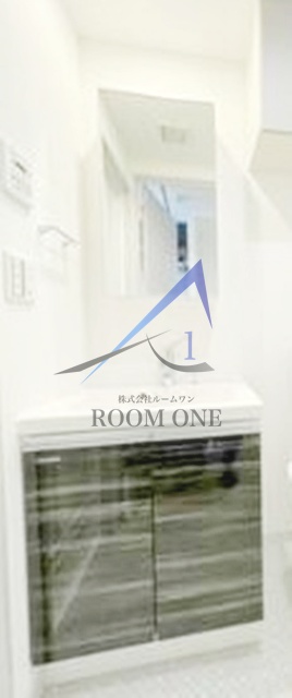 洗面設備　洗面台です。