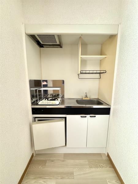 キッチン　ガス台を用意する必要ありません