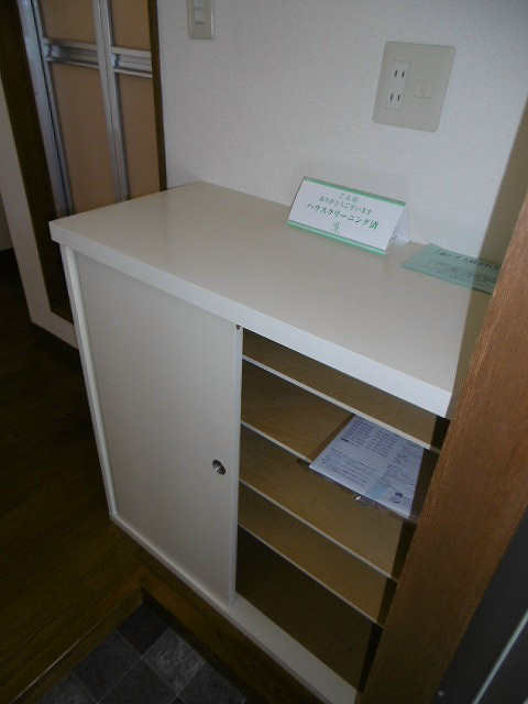 収納　203号室です