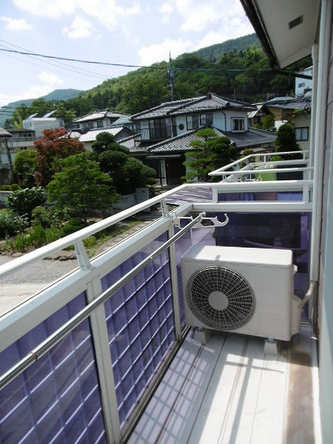 バルコニー　203号室です