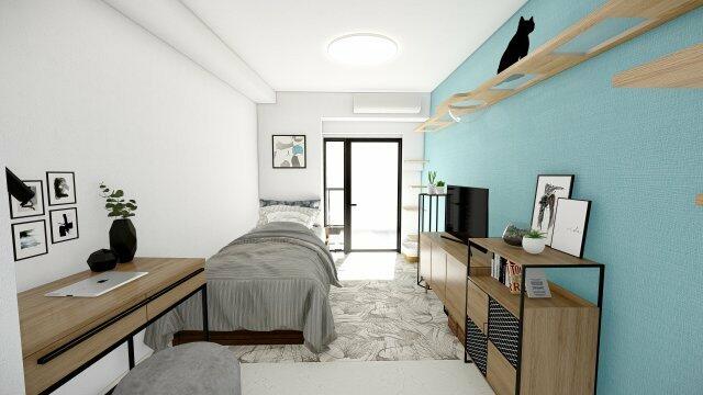 居室・リビング　Atype完成予想パース