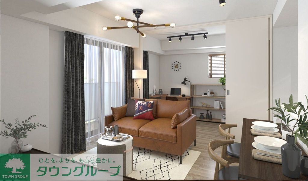 居室・リビング　家具・家電の付帯はありません