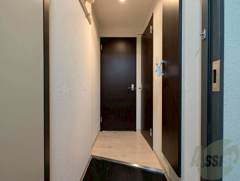 玄関　玄関からの様子を撮影してみました。動線になります。