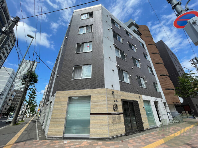 建物外観　札幌市中央区南１条東「エヴァンスコート南１条」