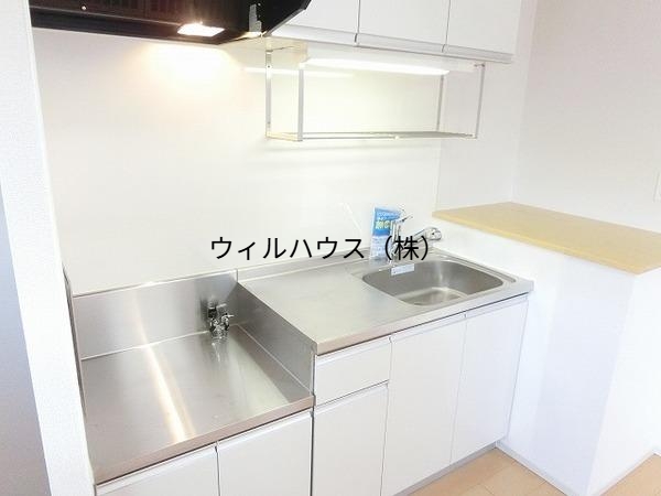 キッチン　ガスコンロ設置可！