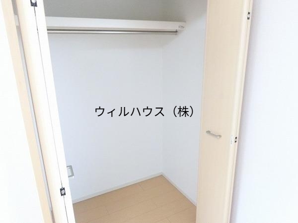 収納　クローゼット！