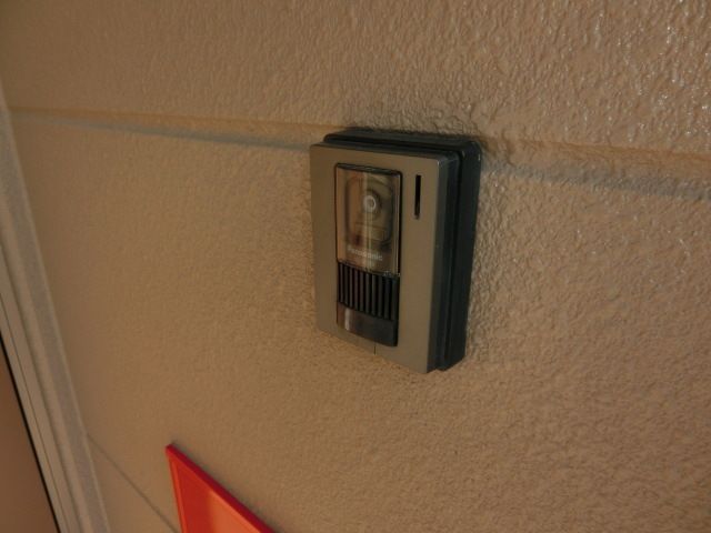 セキュリティ　カメラ付きインターホンでセキュリティもバッチリ！