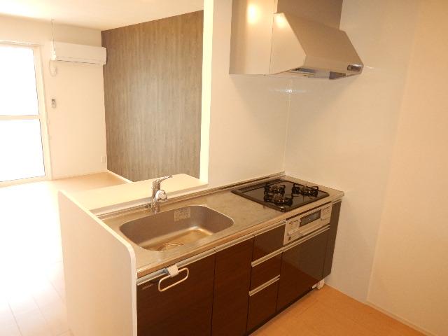 キッチン　システムキッチン（ガスグリル）