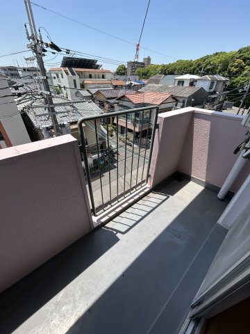 バルコニー　広々としたバルコニーです