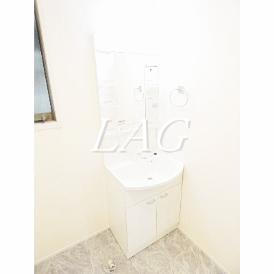 洗面設備　洗面台です。