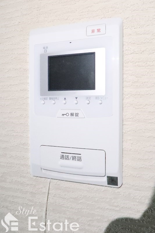 セキュリティ　モニター付きインターホン