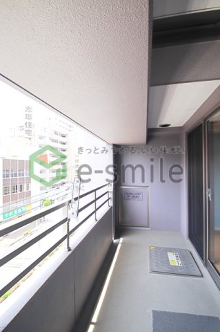 バルコニー　広々としたバルコニーです