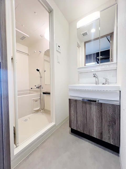 洗面設備　洗髪洗面化粧台