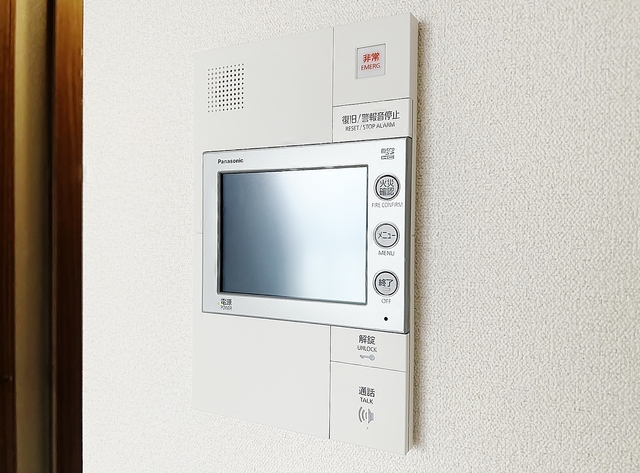 セキュリティ　ＴＶモニター付きインターホン