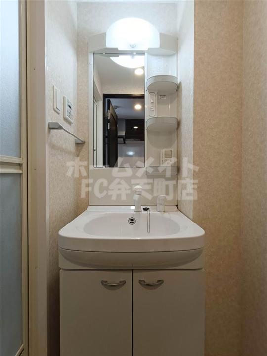 洗面設備　忙しい朝には欠かせない洗面所です