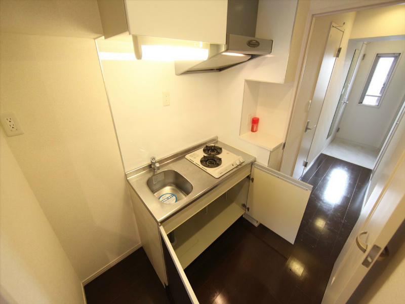 キッチン　システムキッチン（ガス2口コンロ付）