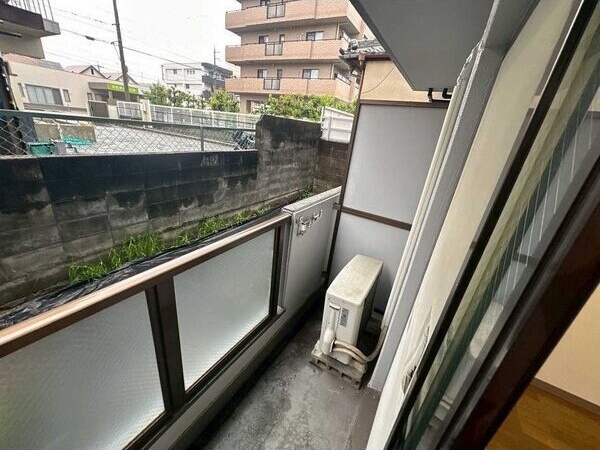 バルコニー　広々としたバルコニーです