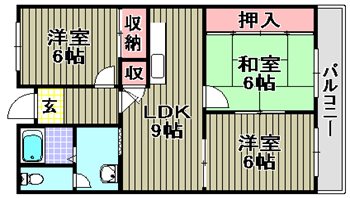 グランシャリオの間取り写真
