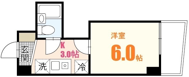 アストラムシンカワの間取り写真