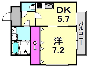プロスパー尼崎の間取り写真