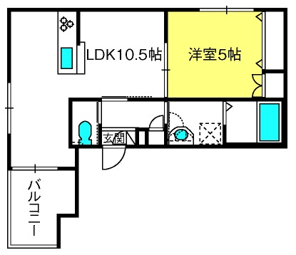Villa 桜樹 Eastの間取り写真