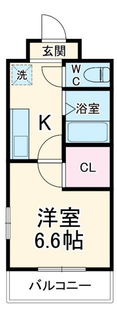 セイブステイツ野並の間取り写真