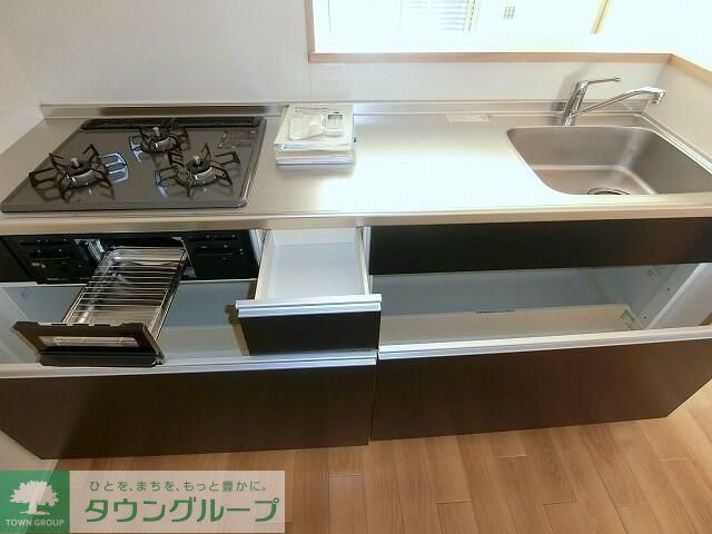 グレイスガーデン A棟のキッチン写真