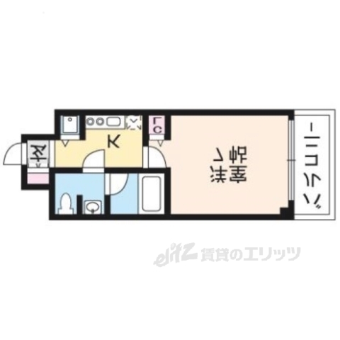 EN伏見稲荷の間取り写真