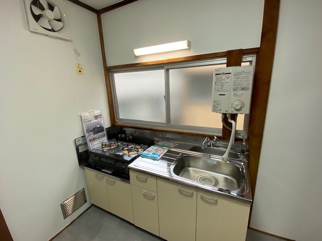 カナリヤ荘のキッチン写真