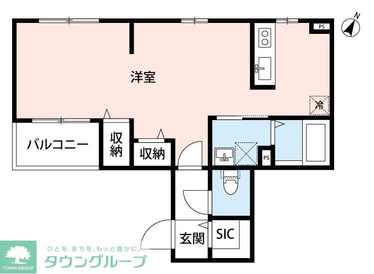 モアナコート南流山の間取り写真