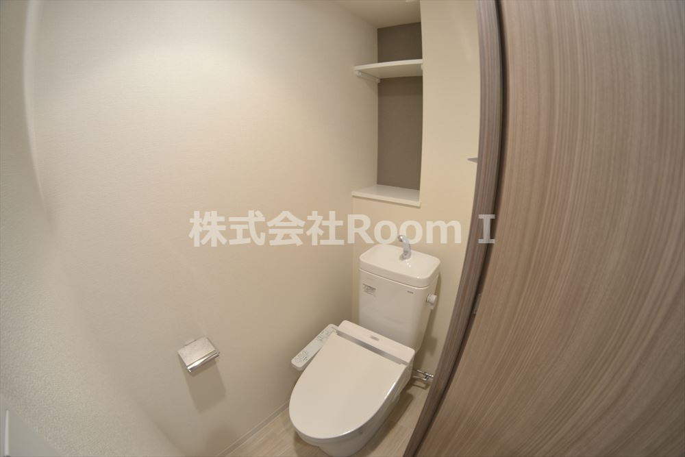 トイレ　ゆったりとした空間のトイレです