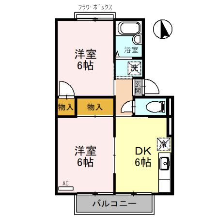 プランドールの間取り