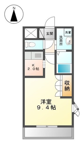 ルミエール七日市の間取り写真
