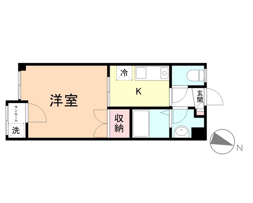 スカイヒルズの間取り