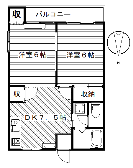 【コンフォートYOUの間取り】