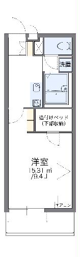 レオパレスＫｅｎの間取り