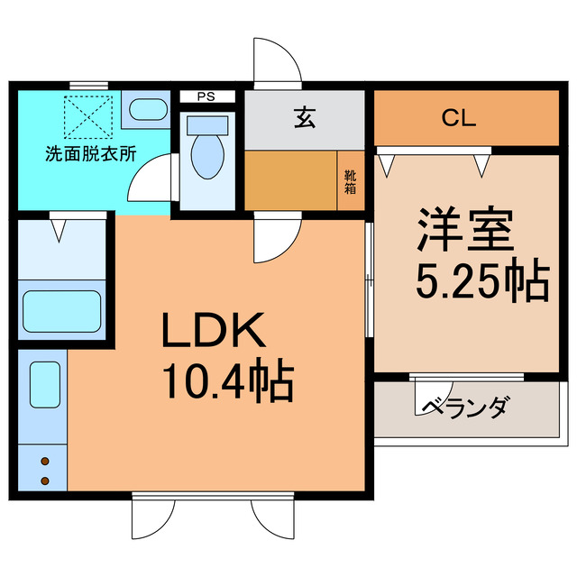 ヴィレッジ　アイリスの間取り