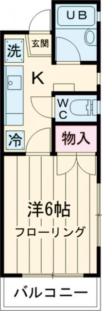 東京都三鷹市井の頭１（アパート）の賃貸物件の間取り