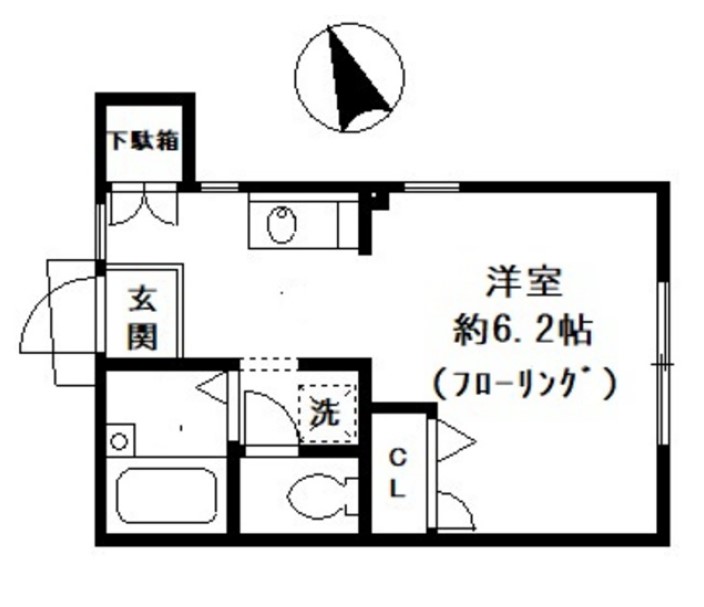東京都練馬区練馬１（アパート）の賃貸物件の間取り