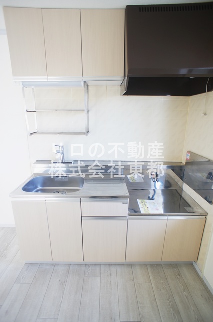 キッチン　お料理楽しくなるかも、ガスコンロ設置可能キッチンです☆